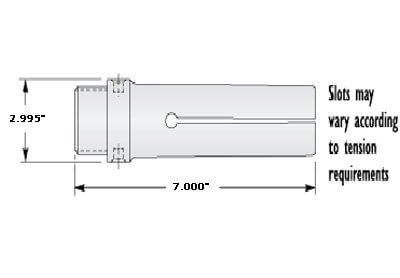2-5/8 Cone Hex Feed Finger